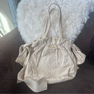 Prada Beige Women's Tote Bag